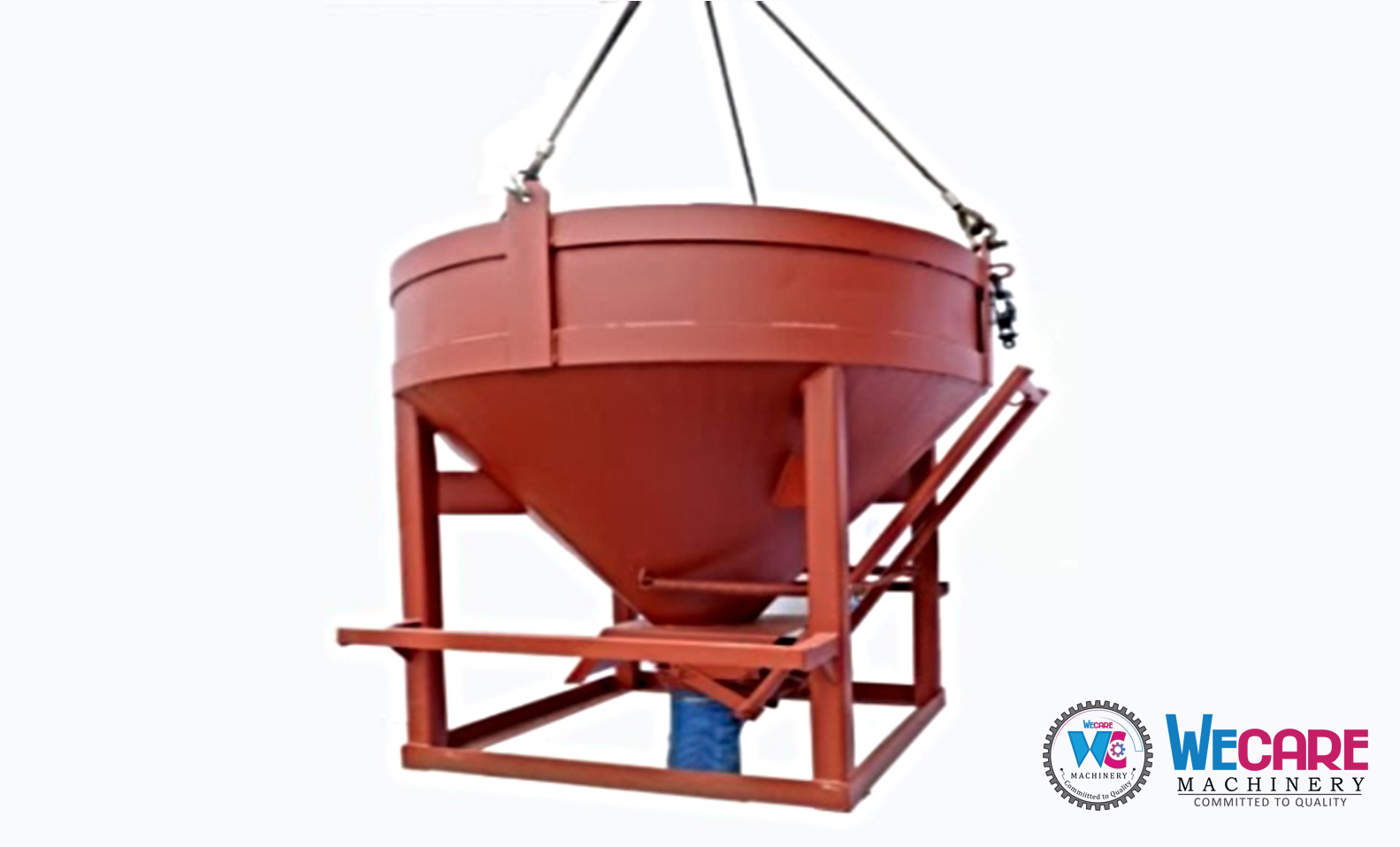 Concrete Bucket Round Type Bottom Discharge